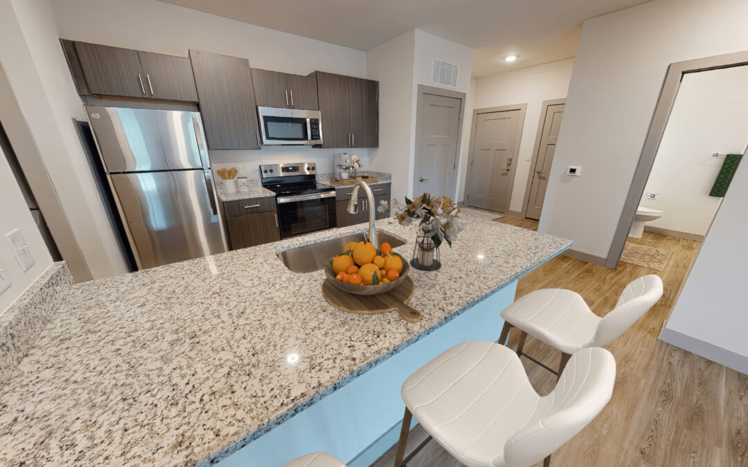 Kitchen Veneto 2 Bedroom 2 Bathroom Floor Plan Brand New Luxury Apartments Marcella at Gateway in Bon Air Richmond Virginia